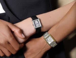 2 Maurice Lacroix Fiaba Square klokker på hvert sitt håndledd